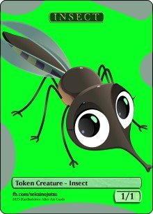 Insect 1/1 (B) Token - Foil
