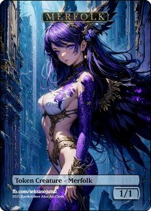 Merfolk 1/1 (B) Token - Foil