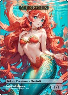 Merfolk 1/1 (D) Token - Foil