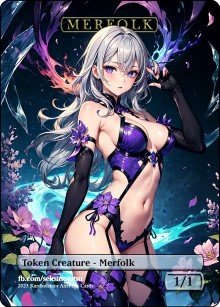 Merfolk 1/1 (A) Token - Foil