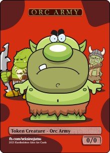 Orc Army Token - Foil