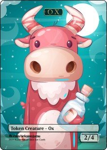 Ox 2/4 (B) Token - Foil