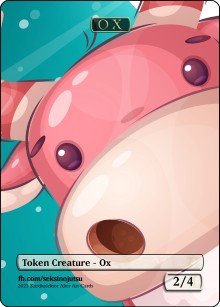 Ox 2/4 (A) Token - Foil