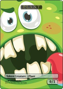 Plant 0/1 (A) Token - Foil
