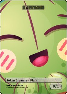 Plant 0/1 (C) Token - Foil
