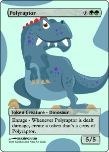 Polyraptor Token - Foil