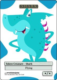 Shark Token - Foil