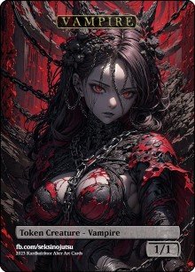 Vampire 1/1 Token (B) - Foil