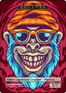 Ragavan 2/1 (A) Token - Foil