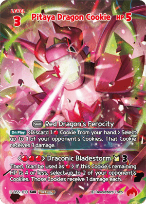 Pitaya Dragon Cookie-BS5-013 SUR