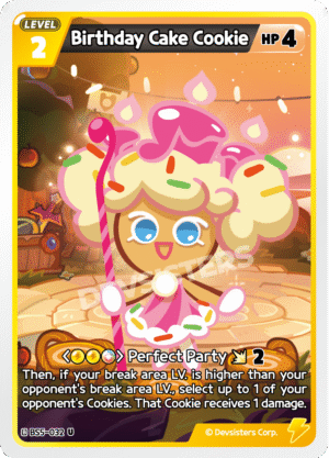 Birthday Cake Cookie-BS5-032