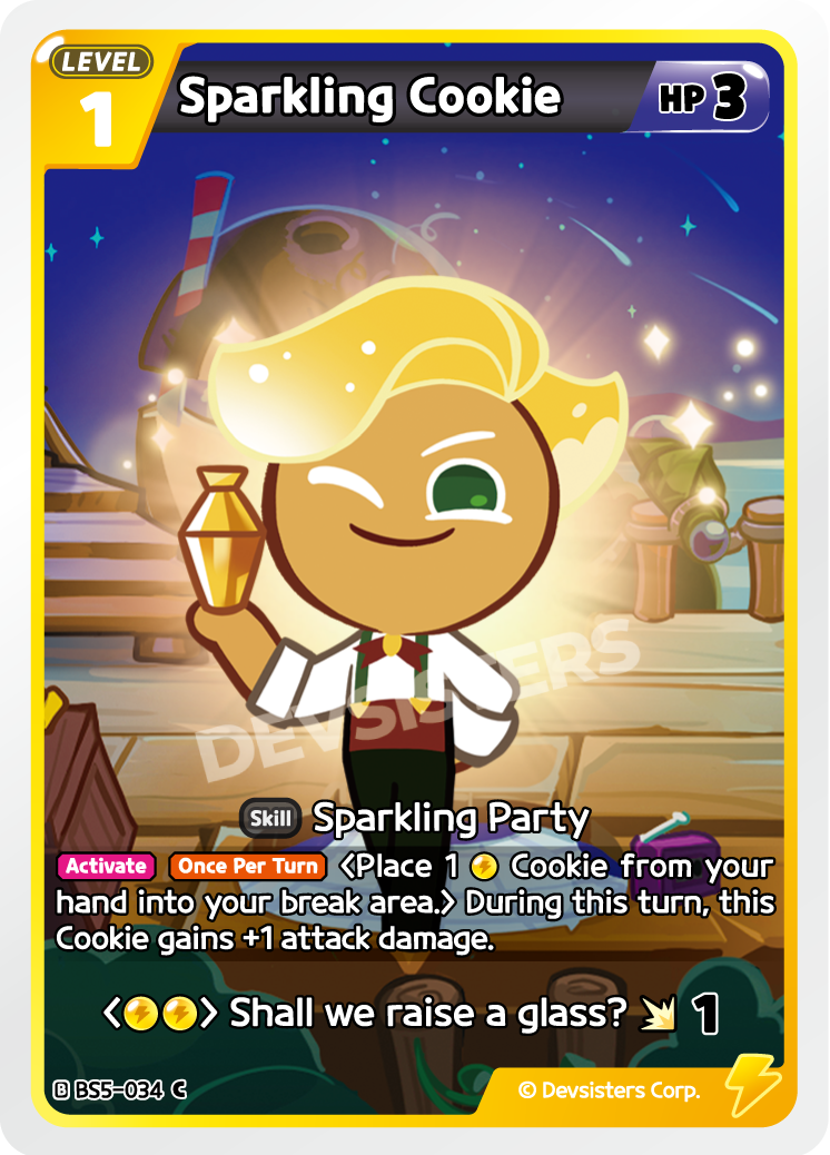 Sparkling Cookie-BS5-034