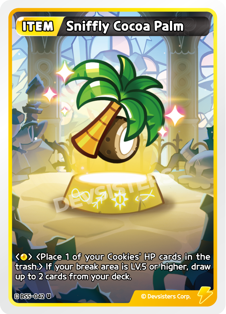 Sniffly Cocoa Palm-BS5-042