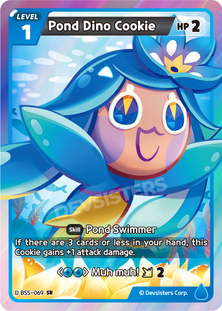 Pond Dino Cookie-BS5-069