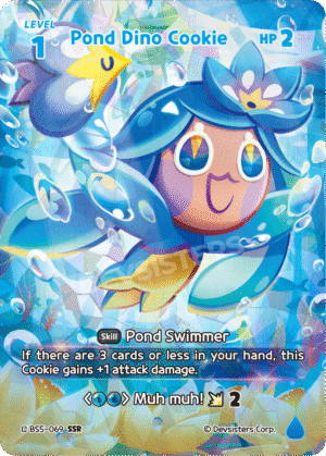 Pond Dino Cookie-BS5-069 SSR
