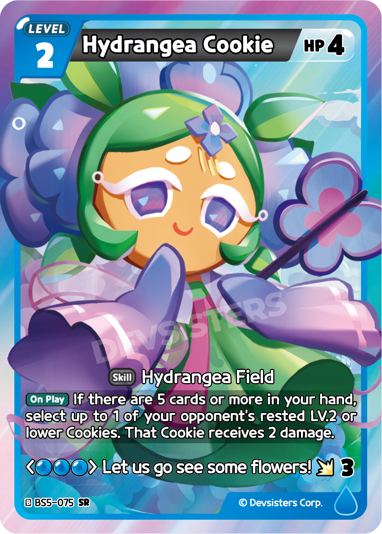 Hydrangea Cookie-BS5-075