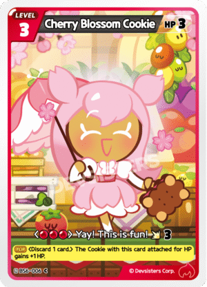 Cherry Blossom Cookie BS6-006