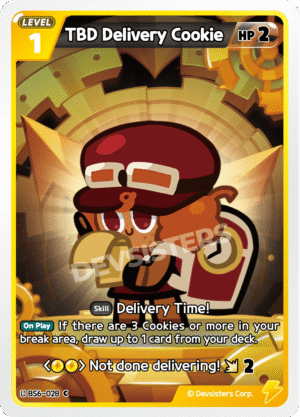 TBD Delivery Cookie BS6-028