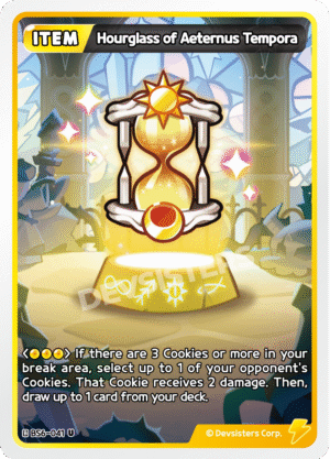 Hourglass of Aerternus Tempora BS6-041