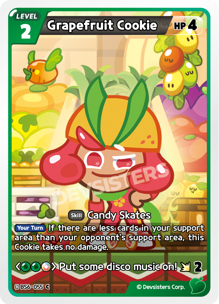 Grapefruit Cookie BS6-055