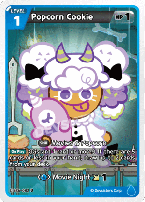 Popcorn Cookie BS6-082