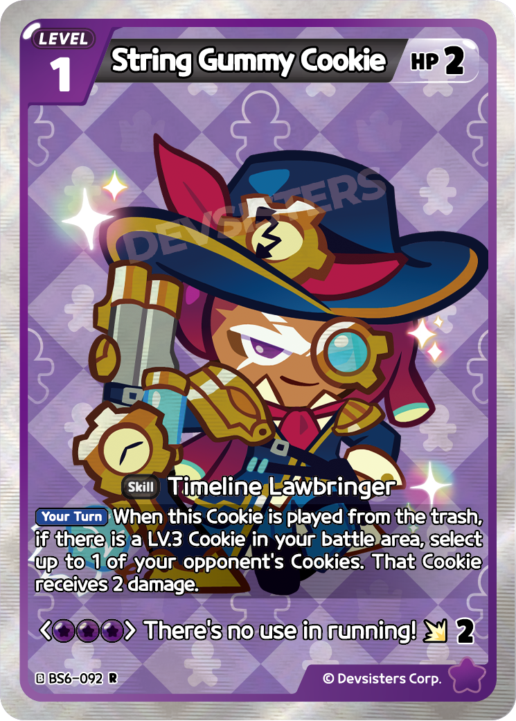 String Gummy Cookie BS6-092