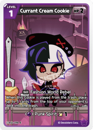 Currant Cream Cookie BS6-098