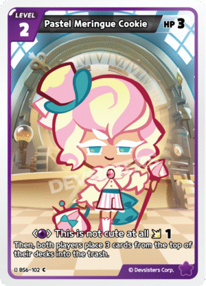 Pastel Meringue Cookie BS6-102