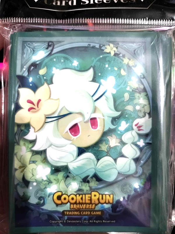 White Lilly Sleeves - 65 pcs. CookieRun