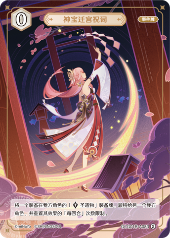 Blessing of the Divine Relic's Installation GCG01B-A083 (2)