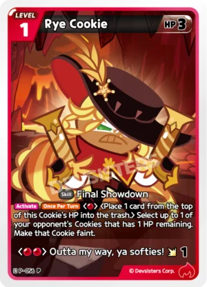 Rye Cookie P-056