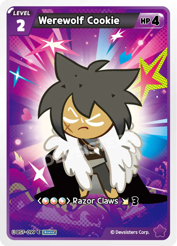 Werewolf Cookie BS7-099