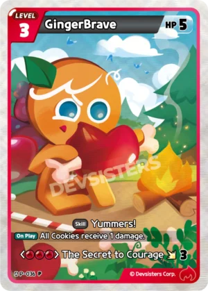 GingerBrave Cookie P-036