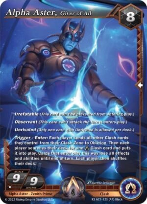 Alpha Aster, Giver of All (Alpha Rare) - The Awakening (Kickstarter) (KS AC1)