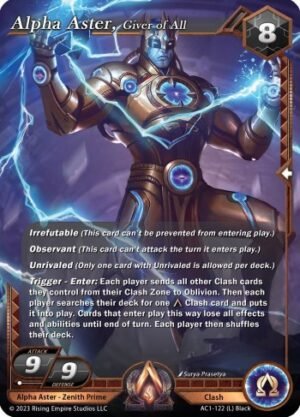 Alpha Aster, Giver of All - The Awakening (AC1)