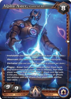 Alpha Aster, Giver of All (Alpha Rare) - The Awakening (AC1)