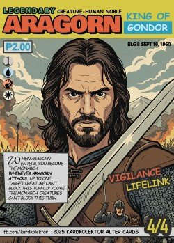 Aragorn, King of Gondor - Pinoy TEKS Token