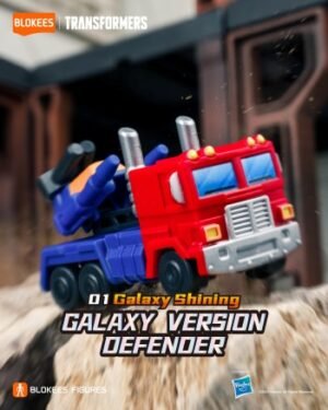 Optimus Prime Vehicle BLOKEES Transformers Galaxy Version 01 Shining Defender Box-Opened Unassembled