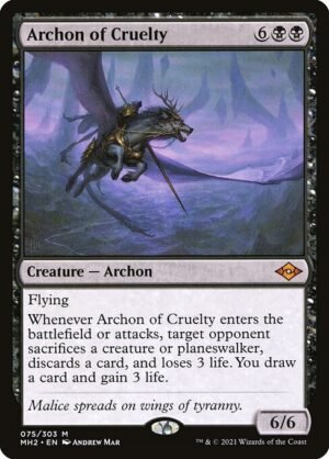 Archon of Cruelty<br /><span class="collector-number">Collector No. 75</span>