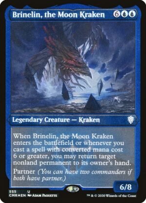 Brinelin, the Moon Kraken - Etched<br /><span class="collector-number">Collector No. 555</span>
