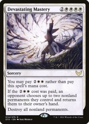 Devastating Mastery - Foil<br /><span class="collector-number">Collector No. 14</span>