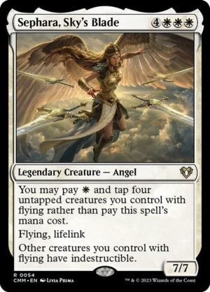 Sephara, Sky's Blade<br /><span class="collector-number">Collector No. 54</span>