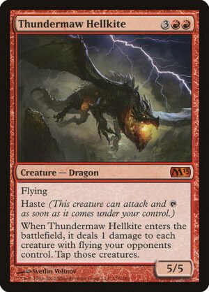 Thundermaw Hellkite - Foil<br /><span class="collector-number">Collector No. 150</span>