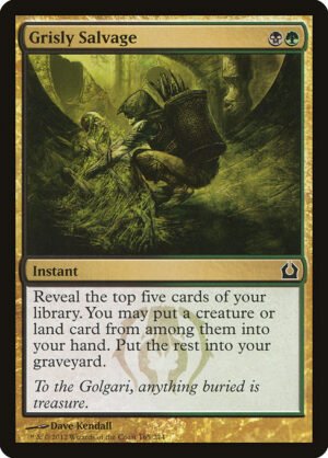 Grisly Salvage - Foil<br /><span class="collector-number">Collector No. 165</span>