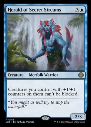 Herald of Secret Streams<br /><span class="collector-number">Collector No. 158</span>