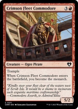 Crimson Fleet Commodore<br /><span class="collector-number">Collector No. 211</span>
