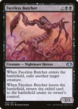 Faceless Butcher<br /><span class="collector-number">Collector No. 84</span>