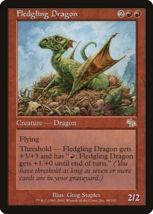 Fledgling Dragon<br /><span class="collector-number">Collector No. 90</span>