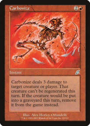 Carbonize<br /><span class="collector-number">Collector No. 83</span>