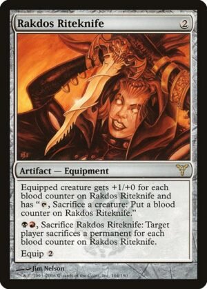 Rakdos Riteknife<br /><span class="collector-number">Collector No. 164</span>